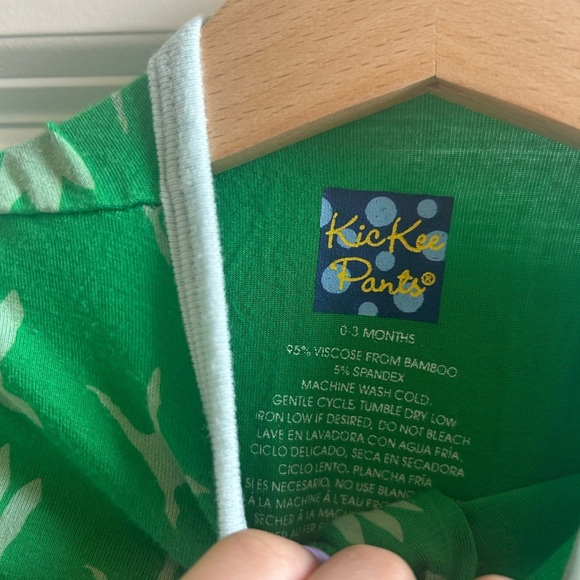 Kickee pants romper size 0-3 months - Picture 3 of 5